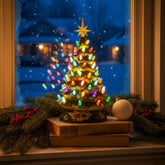 Candeeiro Natalino em Forma de Árvore